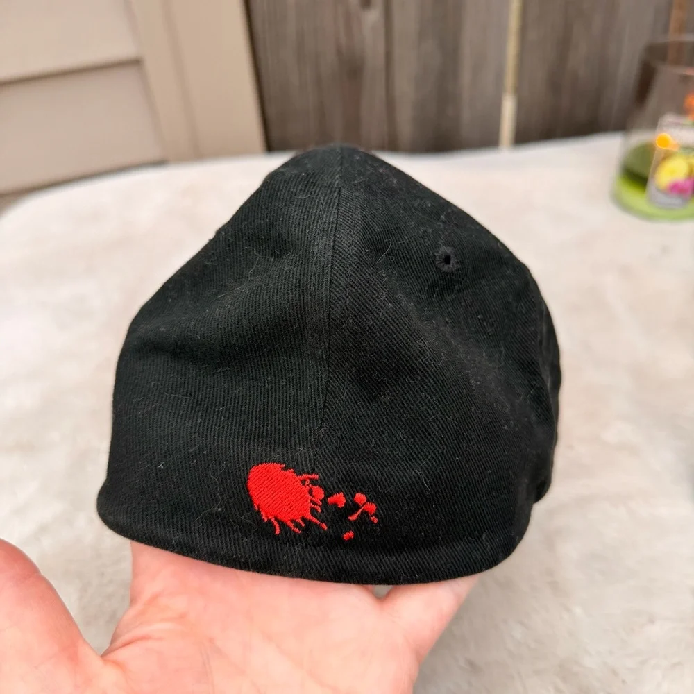 Vintage 2005 The USED Band Hat Black Baseball Cap Embroidery